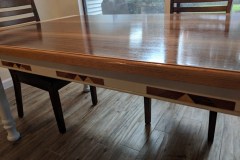 Dining Table, Exotic Wood Accents